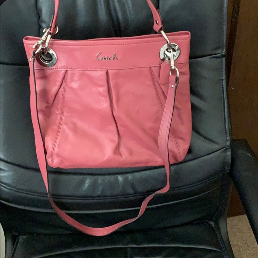 Pink Coach purse